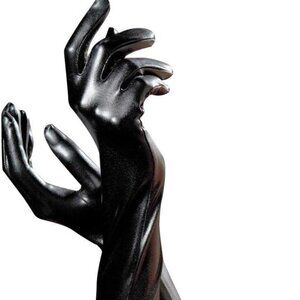 Women's Faux Leather Adult Long Gloves Party Patent Sexy Elegant Glove
